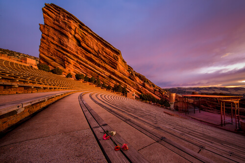 explore red rocks at Denver