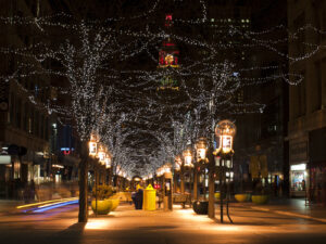 holiday nights in city at Cutarelli Vision