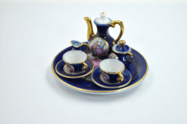 miniature tea set