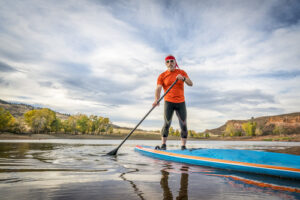 paddle boarding in Fort Collins